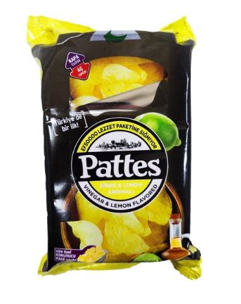 Чипсы картофельные Pattes Vinegar & Lemon | отзывы