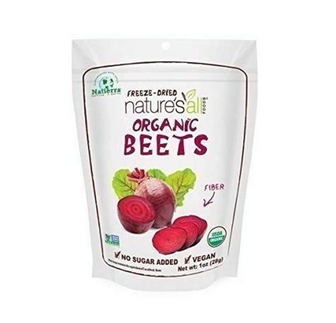 Natierra Nature S All Foods Organic Freeze Dried Beets 1 Ounce For Sale