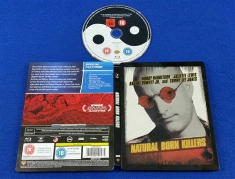 Natural Born Killers Blu Ray Steelbook Limited Edition Region A B C UK