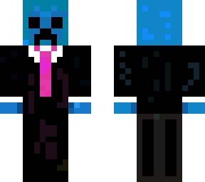 Blue Creeper | Minecraft Skins