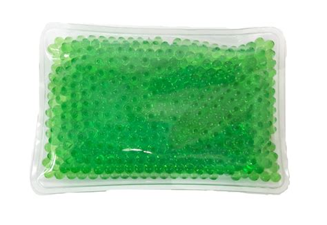 HC G Rectangular Green Hot Cold Pack With Gel Beads