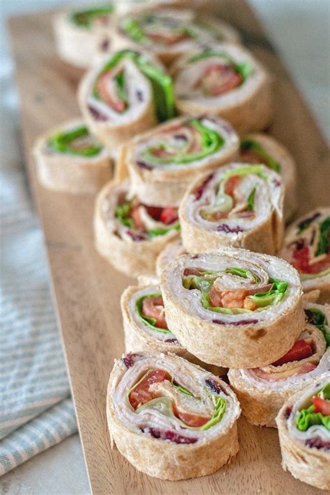 Cranberry Turkey Pinwheels Make An Awesome Cold Appetizer For