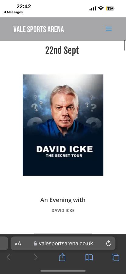 Venues Leaking Tour Locations David Icke Discussion David Icke