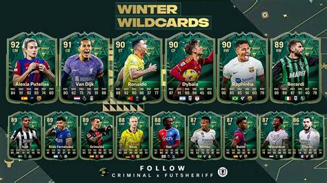 Ea Sports Fc 24 Se Filtra El Equipo De Los Winter Wildcards Con