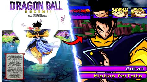 Gohan Kaioshin Mastered Mystic Form DB Kakumei Manga Dragon Ball