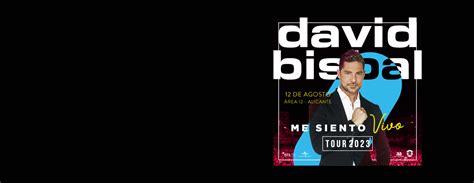 Entradas para David Bisbal - Me Siento Vivo Tour 2023 - entradas.com