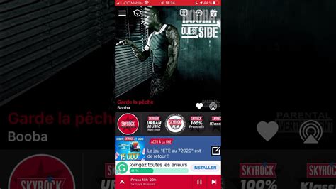 Booba Garde La P Che Version Skyrock Youtube