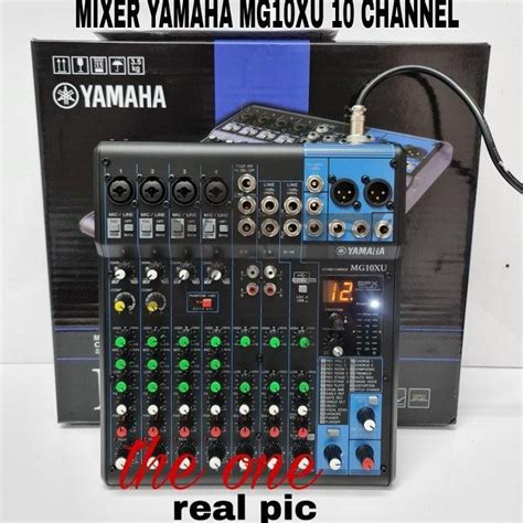 Jual Yamaha Mixer Audio Mg10 Xu Mg 10 Xu Mixer Yamaha Original Baru