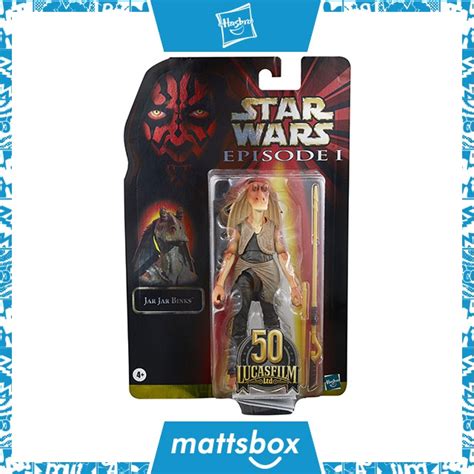 Hasbro Star Wars The Black Series Lucasfilm 50th Anniversary 6” Jar Jar Binks Shopee Philippines