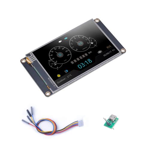 Buy Nextion Enhanced Hmi Display Module Nx K Resistive Lcd