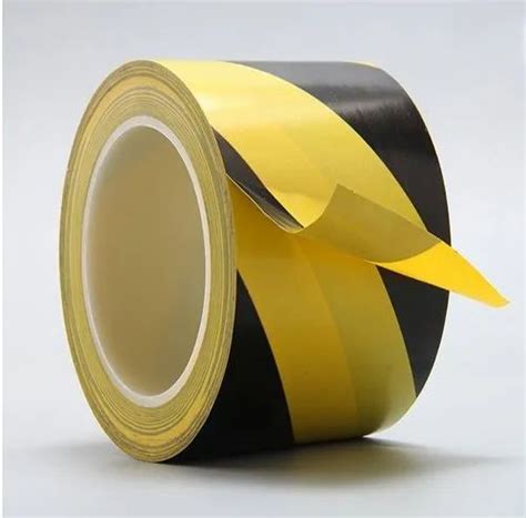 PVC 25 Inch Zebra Crossing Floor Marking Tape 28m 1mm At Rs 115 Roll