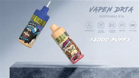 VAPEN DRTA 12000Puffs Disposable RTA Vape Electronic Cigarette