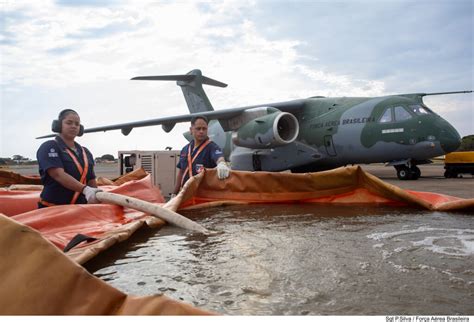 KC 390 Millennium supera a marca de 1 Milhão de litros de água no