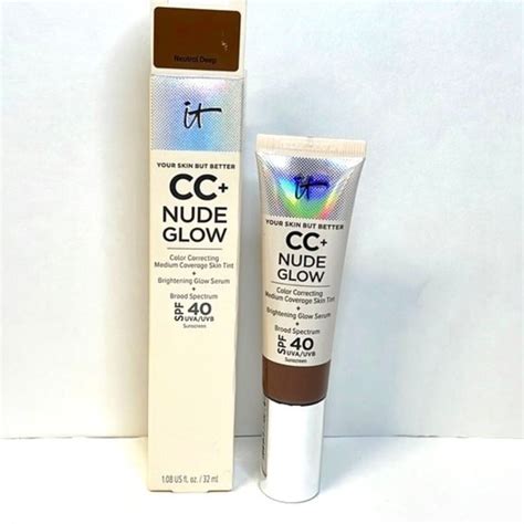 It Cosmetics Makeup It Cosmetics Cc Nude Glow Neutral Deep Poshmark