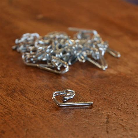 Metal Curtain Hooks 20 Pack Livingstone Textiles