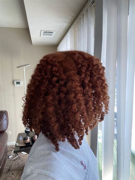 Ging 👩🏾‍🦰 Curly Hair Styles Adore Hair Dye Ginger Hair Color