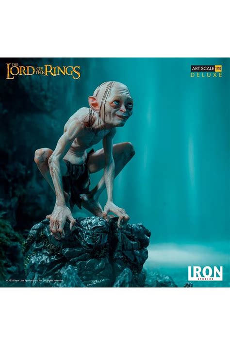 Estátua Gollum Deluxe Lord Of The Rings Art Scale 110 Iron Stud