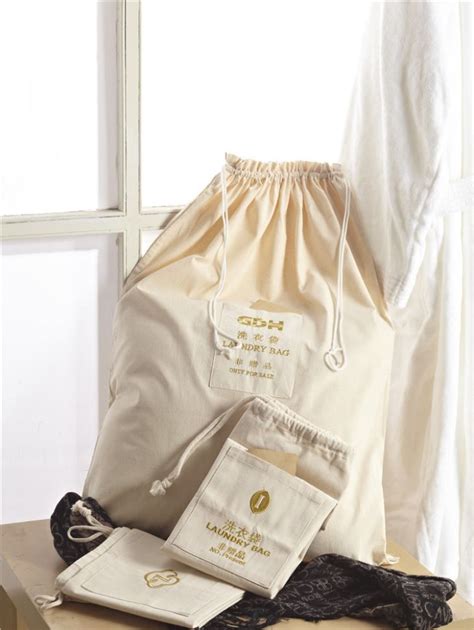 Hotel Drawstring Canvas Laundry Bag Manufacturers and Suppliers China ...