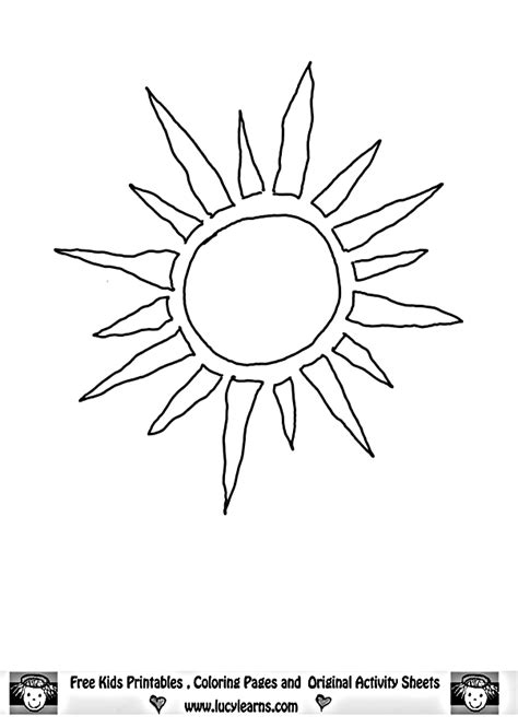 Free Sun Coloring Pictures, Download Free Sun Coloring Pictures png ...