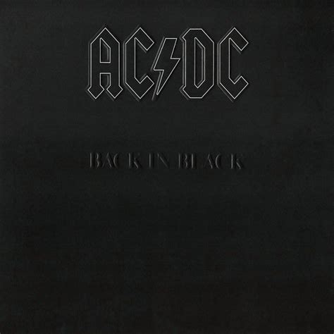 Back In Black Album Cover