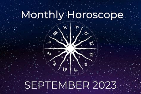 Monthly Horoscope For September For Each Sign Of The Zodiac