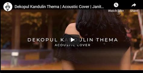 New Music : Dekopul Kandulin Thema | Acoustic Cover | Janith Chanaka Wijayabandara | Sarada ...