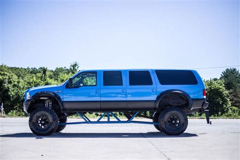 1999 Ford F 250 6 Door Excursion Monster 40″ Tires Stunning Custom For Sale