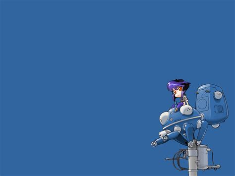 Download Ghost In The Shell Chibi Motoko Wallpaper