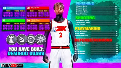 This Game Breaking Best Build Is A Demigod In Nba K Insane Best