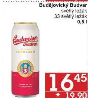 Budweiser Budvar Sv Tl Le K Plechovka L V Akci Akcniceny Cz