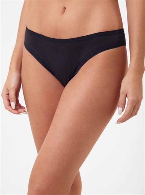 Ripley CALZÓN BIKINI INDEX PARA MUJER SOLID SPACE BLACK