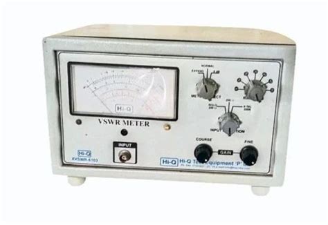 VSWR METER HiQ 6300 At Rs 12500 Piece Voltage Standing Wave Ratio