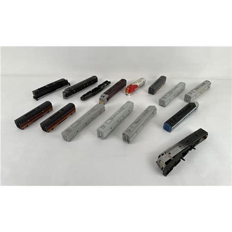 Collection Of Ho Scale Train Engine Bodies