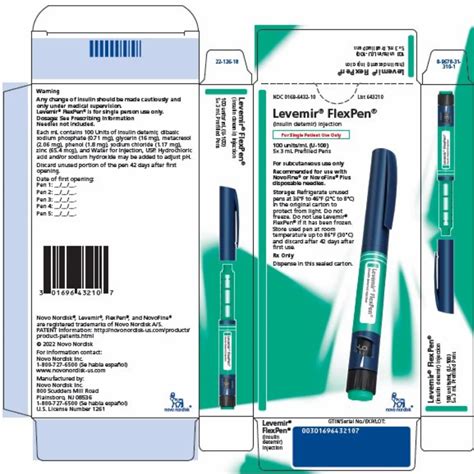 Levemir Flexpen 100 U Ml At Rs 1449 8 Box In Nagpur ID 2852422040230