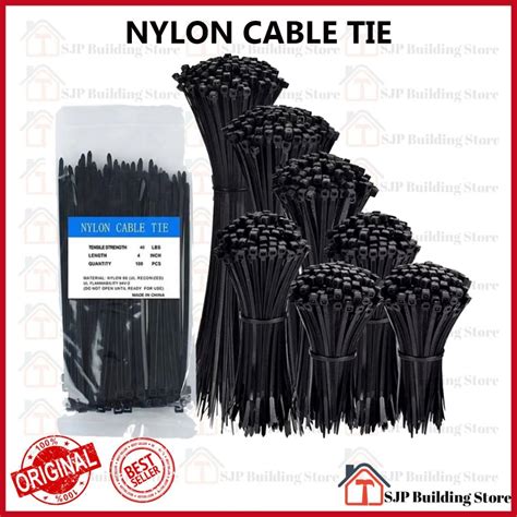 Jual Nylon Cable Tie Cm Cm Cm Cm Cm Kabel Ties Tis