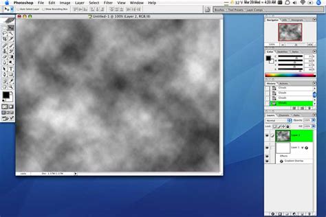 photoshop cloud tutorial