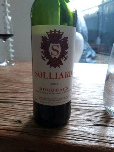 Borie Manoux Solliard Bordeaux Vivino