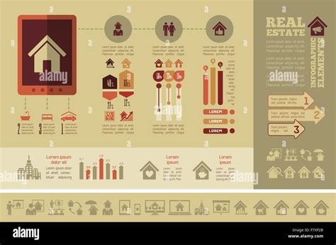 Real Estate Infographics Stock Vector Image & Art - Alamy