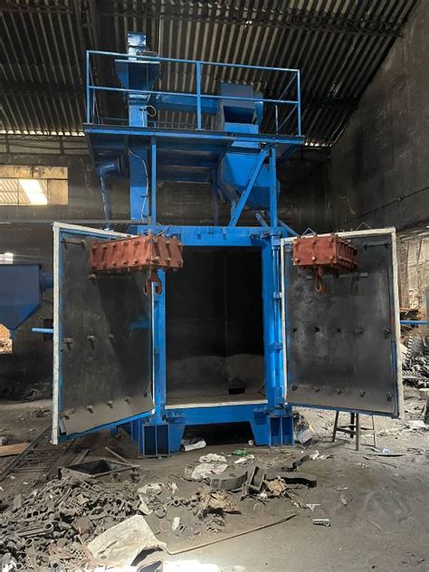 Hanger Type Shot Blasting Machine Sohal Machine Tools Faridabad Haryana