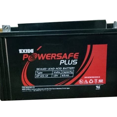 Ep Exide Powersafe Plus Ups Battery V Ah At In Chennai