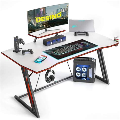 Gaming Desk 40 Inch Pc Computer Desk Home Office Desk Gaming Table Z