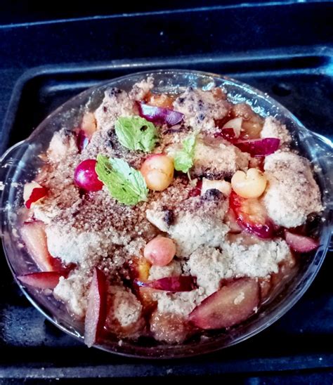 Mixed fruit crumble recipe – Indrani’s recipes cooking and travel blog