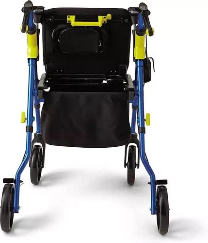 Medline Premium Empower Rollator Walker With Seat Folding R Envío Gratis