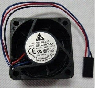 Delta EFB0405MD ROO 4020Dual Ball Bearing Switch The Cooling Fan