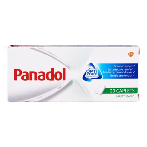 Jual Panadol With Optizorb Caplets Shopee Indonesia