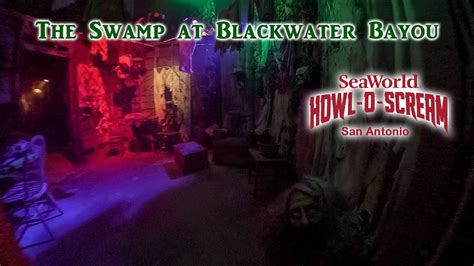 The Swamp At Blackwater Bayou Haunted House Howl O Scream SeaWorld San