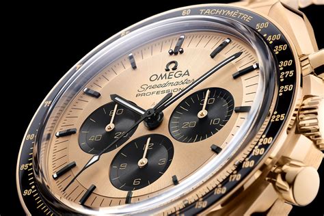 Omega Introduces The Speedmaster Moonwatch In Moonshine Gold