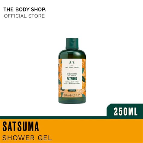 The Body Shop Satsuma Shower Gel 250ml Shopee Singapore