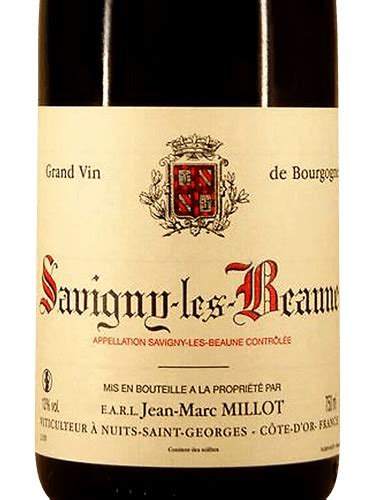 Jean Marc Millot Savigny L S Beaune Vivino Us