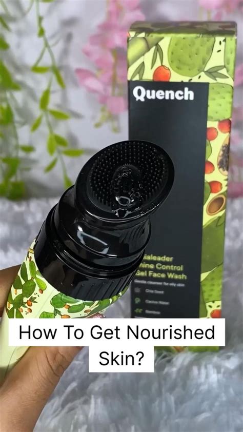 How To Get Nourished Skin Korean Skincare Quench Botanics In 2022 Face Sunscreen Gel